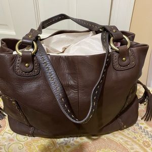 SIGRID OLSEN - BROWN SATCHEL